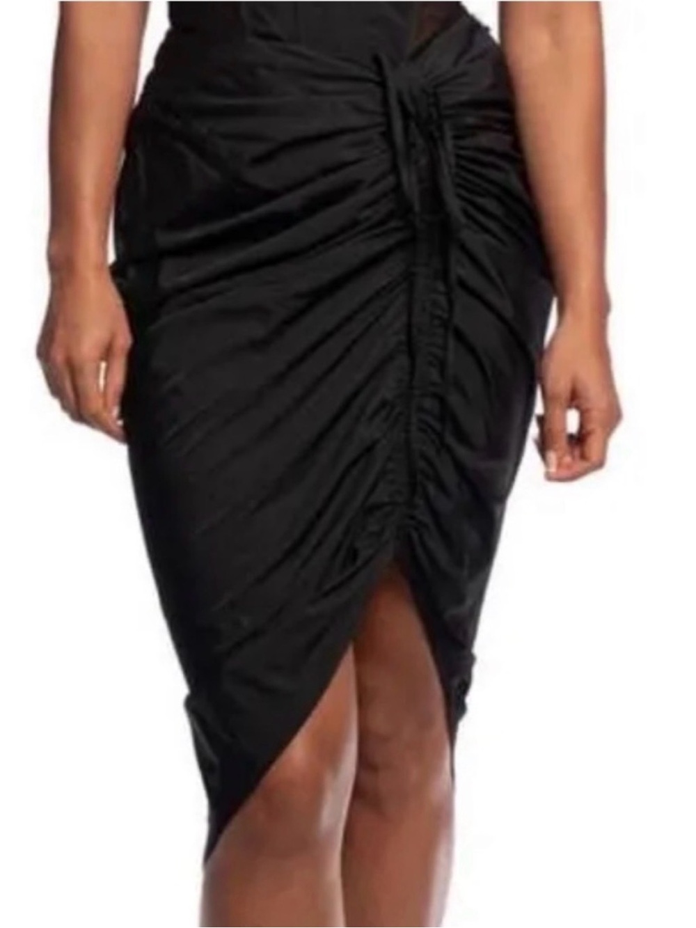 JLUXLABEL Ruched Maisy Skirt. NWT. Size L